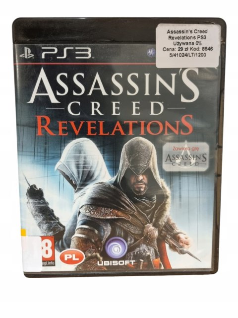 Assassin's Creed: Revelations PS3 PlayStation 3 Gra na Płycie