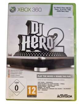 DJ Hero 2 Microsoft Xbox 360 Gra na Płycie