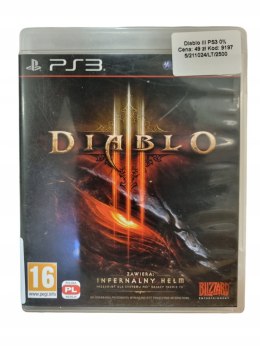 Diablo III PS3 PlayStation 3 Gra na Płycie