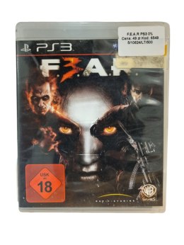 F.E.A.R PS3 PlayStation 3 Gra na Płycie