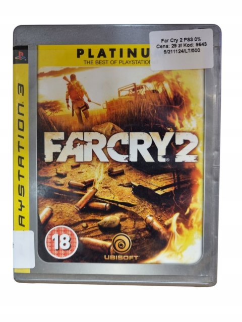 FAR CRY 2 PS3 Sony PlayStation 3