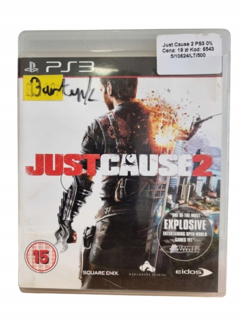 JUST CAUSE 2 Sony PlayStation 3 Gra na Płycie