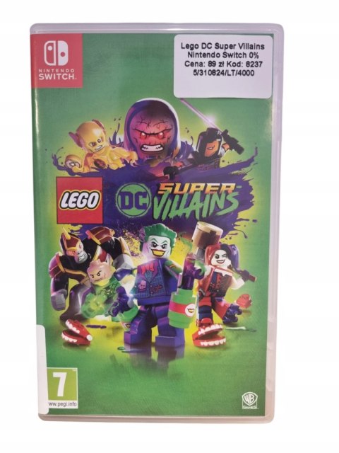 LEGO DC Super Villains (Super Złoczyńcy) Nintendo Switch Gra