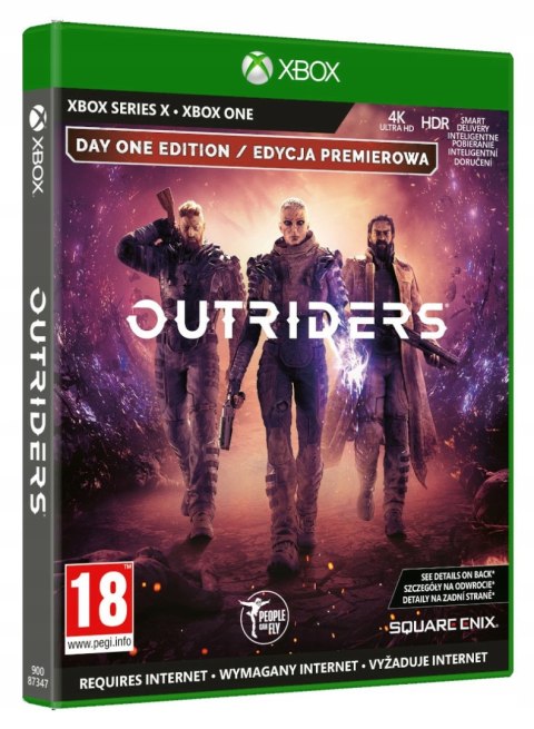 Outriders Xbox One Series Nowa Gra Na Płycie W Folii Outriders Xbox One Series Nowa Gra Na Płycie W Folii
