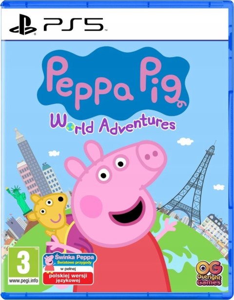 Peppa Pig Świnka Peppa Światowe Przygody PS5 GRA NA PŁYCIE NOWA W FOLII