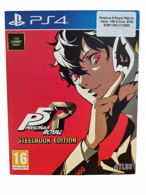 Persona 5 Royal Steelbook Edition Sony PlayStation 4 PS4