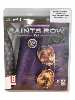 Saints Row IV - Commander in Chief Edition Sony PlayStation 3 Gra na Płycie