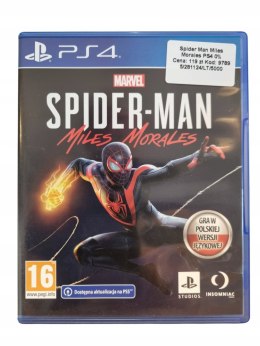 Spider-Man Miles Morales PS4 PlayStation 4