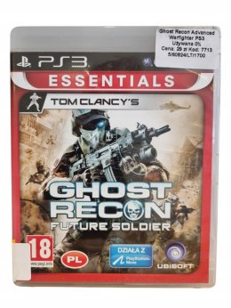 Tom Clancy's Ghost Recon: Future Soldier Sony PlayStation 3 Gra na Płycie