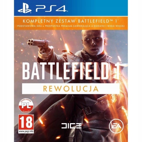Gra Battlefield 1: Rewolucja - Revolution PS4 PlayStation 4 Używana