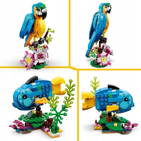 LEGO Creator Egzotyczna papuga 3w1 31136