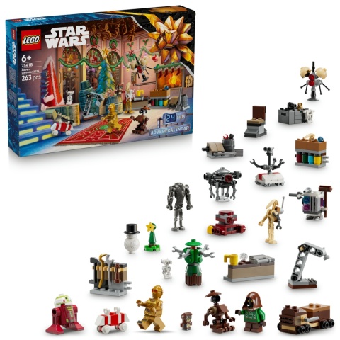LEGO Star Wars Kalendarz Adwentowy Na 2025 Rok Star Wars 75418