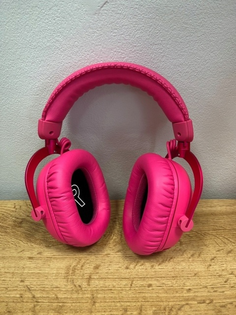 Logitech Pro X2 Lightspeed Słuchawki do PS5/PC/Switch Różowe Używane