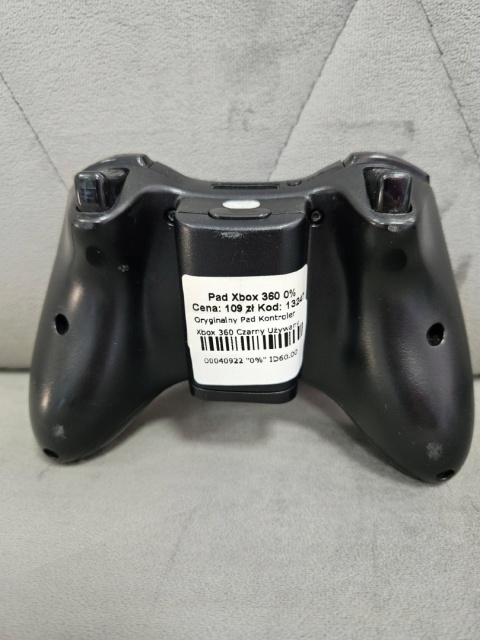 Oryginalny Pad Kontroler Xbox 360 Czarny Używany