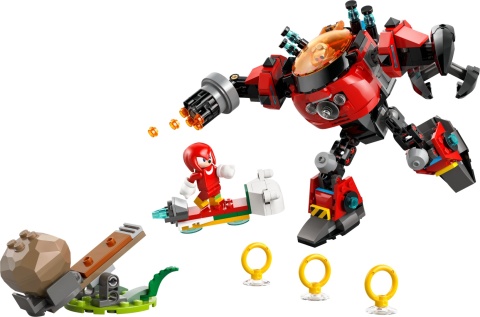 LEGO Sonic the Hedgehog - Knuckles kontra Dr. Eggman w mechu Egg Crusher 77005