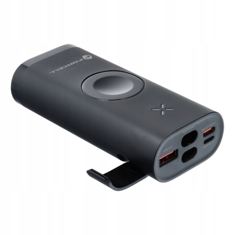 Powerbank Forcell F-Energy F10K4 PD QC3.0 3A 22,5W 10000 mAh kompatybilny z Apple Watch czarny