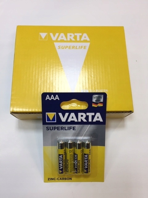 VARTA bateria cynkowa R3 (AAA) Superlife 4 szt
