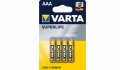 VARTA bateria cynkowa R3 (AAA) Superlife 4 szt