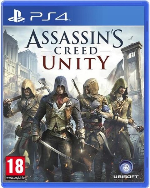 Assassin's Creed Unity PS4 Nowa Gra na Płycie w Folii