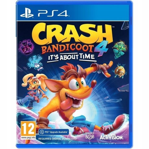 Crash Bandicoot 4 It's About Time Najwyższy czas PS4 Nowa Gra