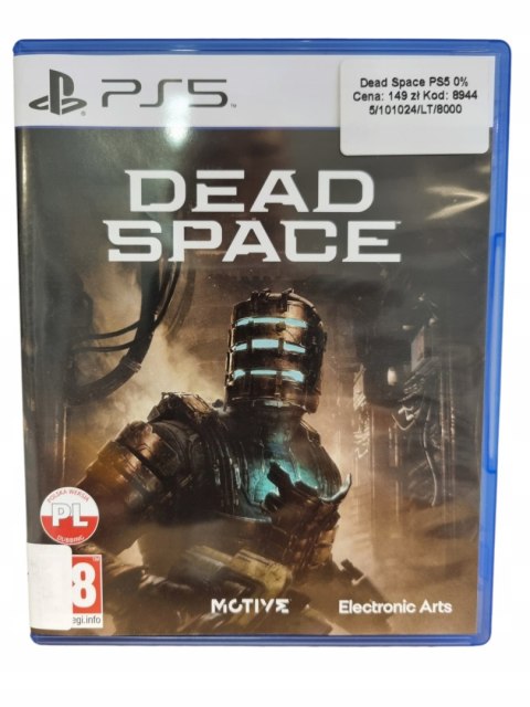 DEAD SPACE PS5 PLAYSTATION 5 GRA NA PŁYCIE PO POLSKU