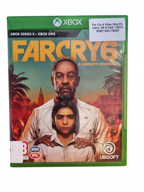 FAR CRY 6 XBOX ONE / SERIES X Używana FAR CRY 6 XBOX ONE / SERIES X Używana