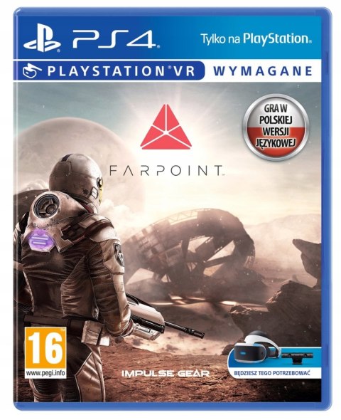 FARPOINT VR PS4 NOWA GRA NA PŁYCIE NOWA W FOLII