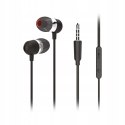 FORCELL F-AUDIO U3 słuchawki przewodowe Jack 3,5 mm z mikrofonem czarne