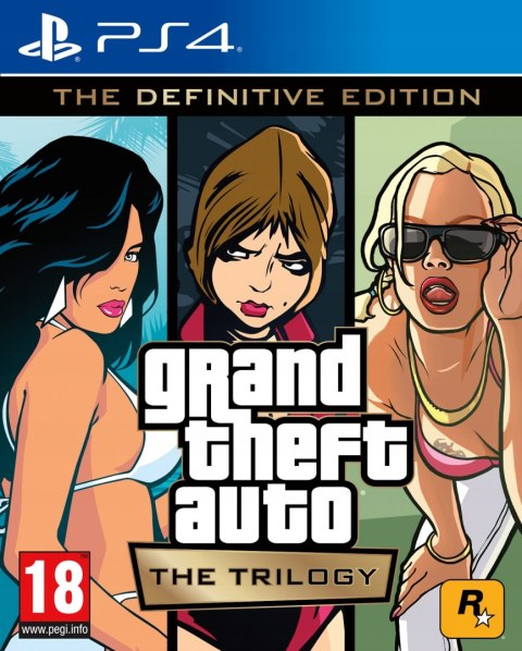 GTA Trylogia Grand Theft Auto Trilogy The Definitive Edition PS4