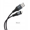 HOCO Kabel USB A do Lightning 2,4A 1 m Czarny IPhone