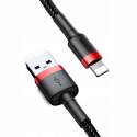 Kabel USB - Lightning 1m 2,4A, Szybkie ładowanie, Aluminiowe końcówki