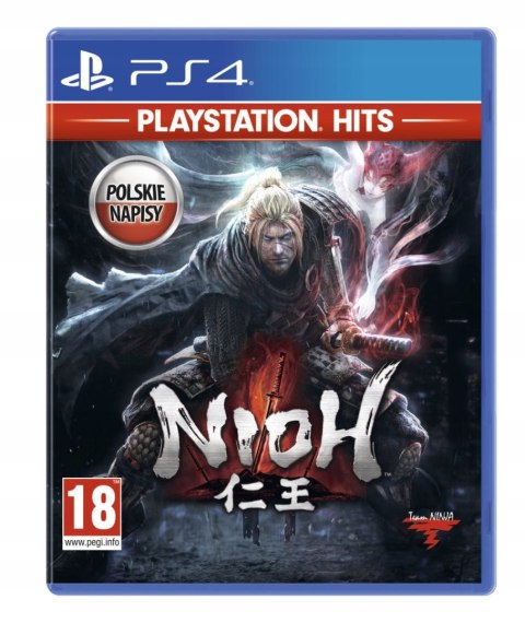 Gra Nioh PS4 Nowa Gra na Płycie w Folii Gra Nioh PS4 Nowa Gra na Płycie w Folii