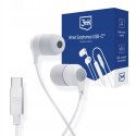 Słuchawki dokanałowe 3mk Earphones USB-C