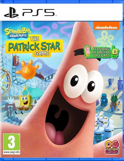 The Patrick Star Game Patryk Rozgwiazda Spongebob PS5 Nowa Gra