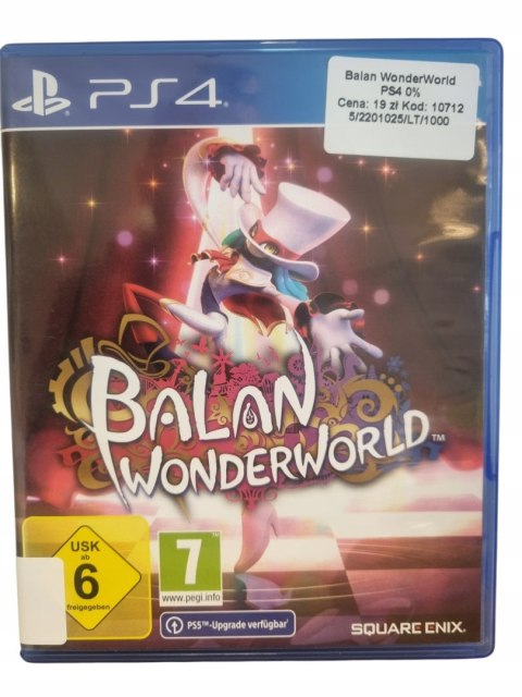 Balan Wonderworld PS4 Używane