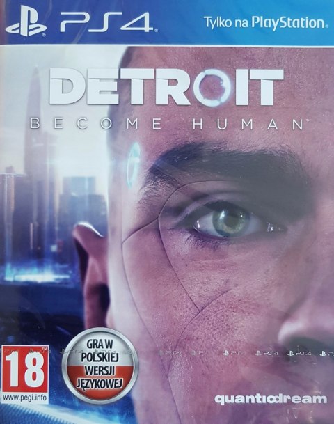 Detroit Become Human PS4 Nowa Gra na Płycie w Folii