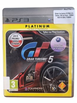 Gran Turismo 5 PS3 Używane