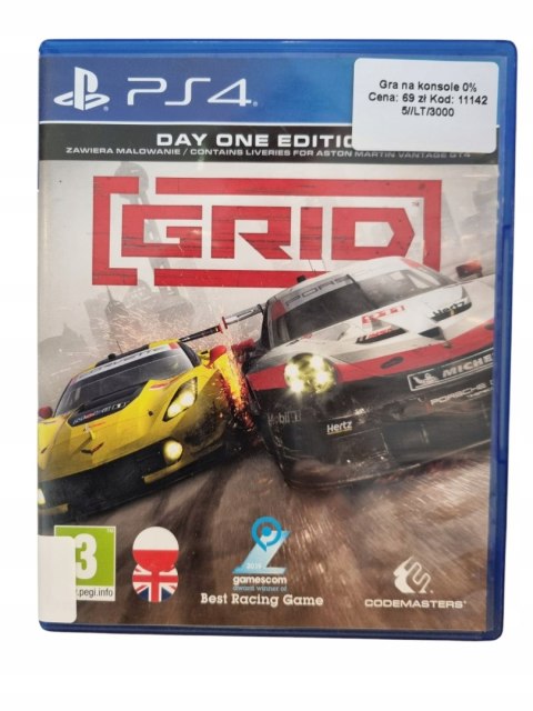 Grid PS4 PlayStation 4 Używana Grid PS4 PlayStation 4 Używana