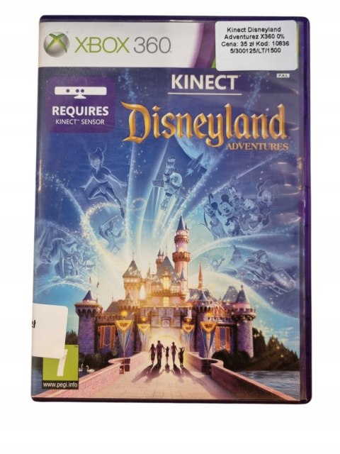 Kinect Disneyland Adventures Xbox360 Używane Kinect Disneyland Adventures Xbox360 Używane