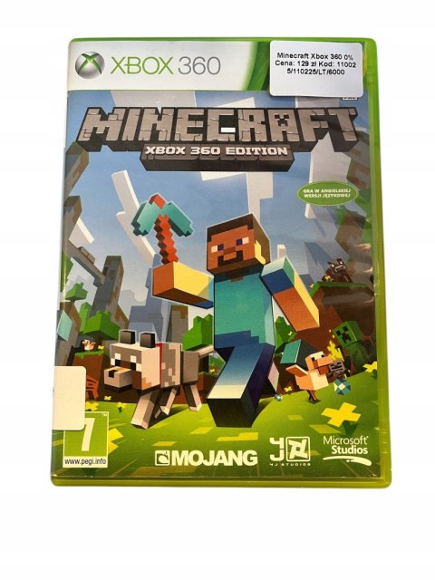 Minecraft Xbox 360 Edition Używana