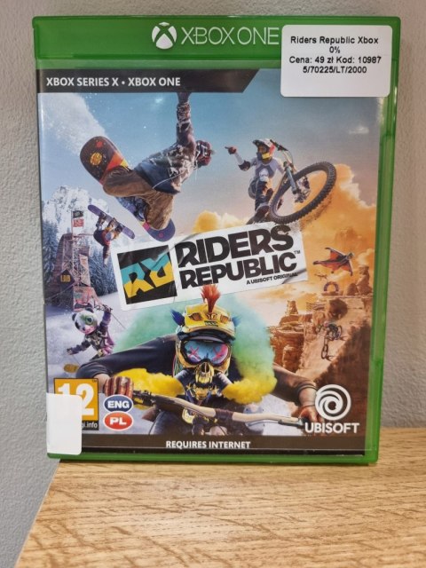 Riders Republic Xbox One Series X Używana Riders Republic Xbox One Series X Używana