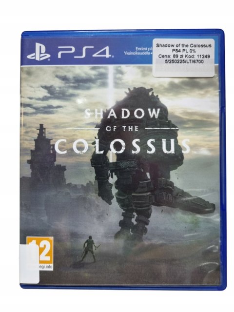 Gra Shadow of the Colossus PS4 Playstation 4 Używana Gra Shadow of the Colossus PS4 Playstation 4 Używana