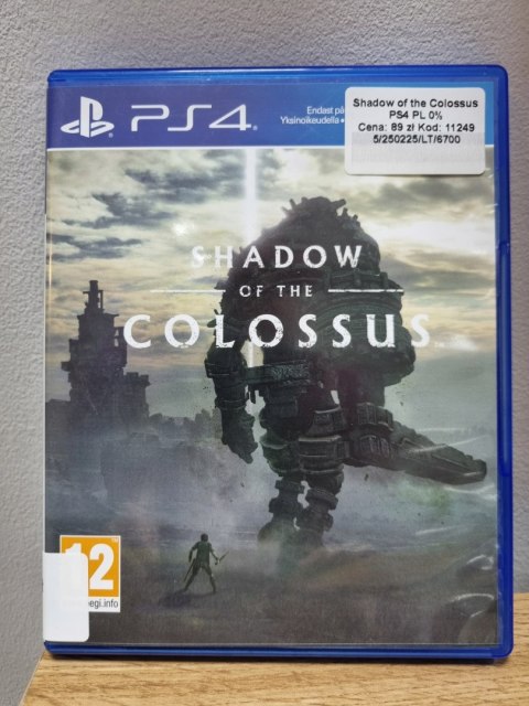 Gra Shadow of the Colossus PS4 Playstation 4 Używana Gra Shadow of the Colossus PS4 Playstation 4 Używana