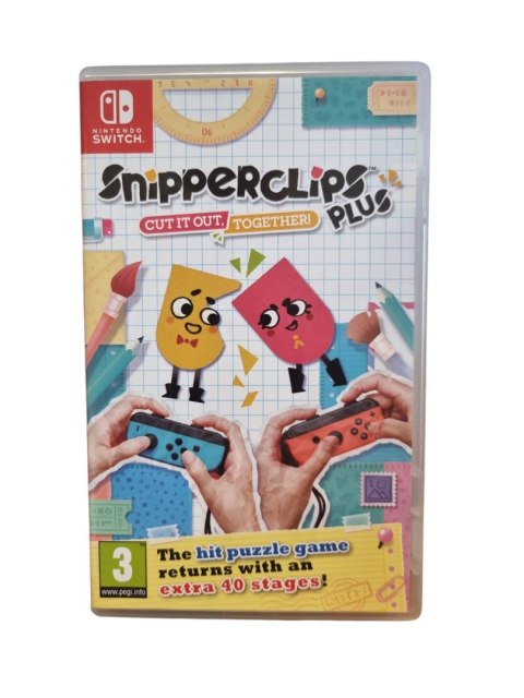 Snipperclips Plus: Cut it out, together! Nintendo Switch Używana