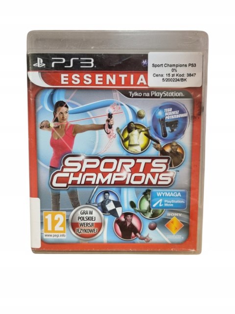 Sports Champions PS3 Używane Sports Champions PS3 Używane