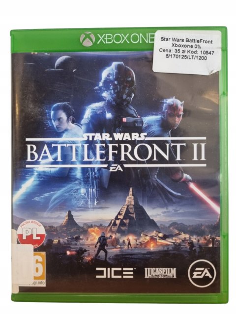 Star Wars Battlefront II Xbox One Używana