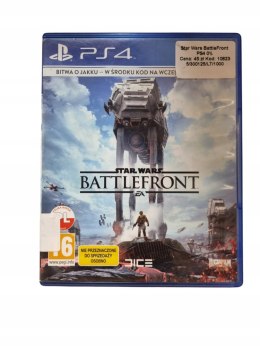 Star Wars Battlefront PS4 Używane