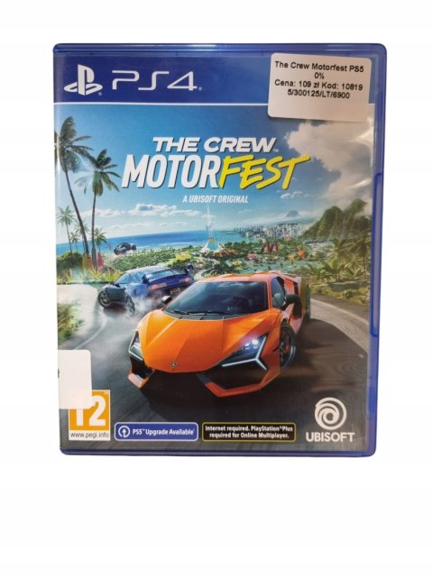 The Crew Motorfest PS4 Używane The Crew Motorfest PS4 Używane