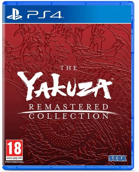 The Yakuza Remastered Collection PS4 Nowa Gra na Płycie w Folii