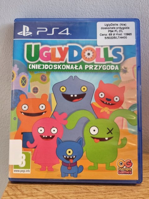Ugly Dolls PS4 Używana Ugly Dolls PS4 Używana